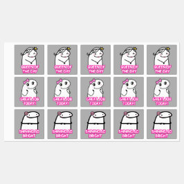 Pegatinas motivacionales para estudiantes