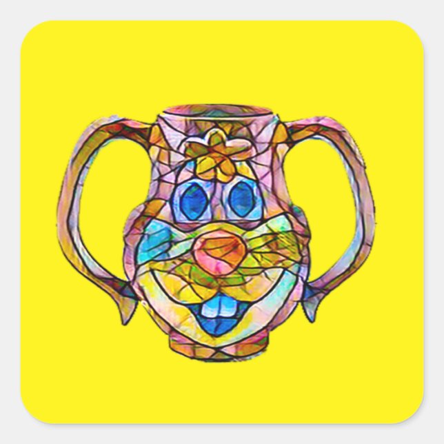 Pegatinas Mug Felices (Anverso)