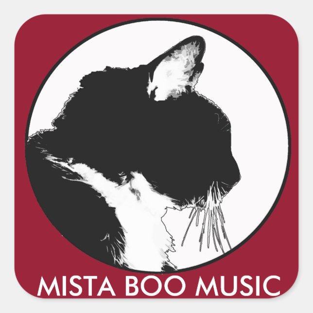 PEGATINAS MUSICALES DE MISTA BOO (Anverso)