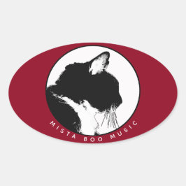 Pegatinas musicales de mista boo