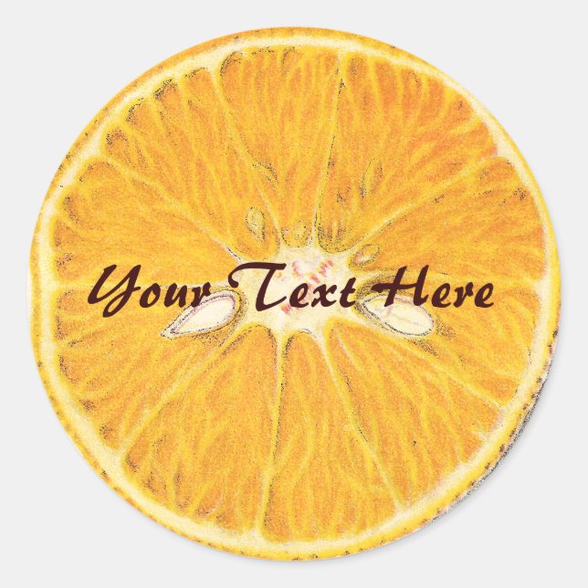 Pegatinas Naranjas de época (Anverso)