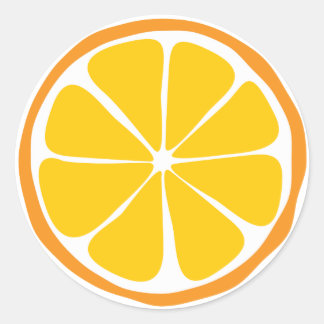 Pegatinas Naranjas de verano de Cítricos