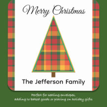 Pegatinas navideñas de árboles de Navidad