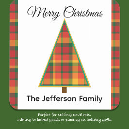 Pegatinas navideñas de árboles de Navidad