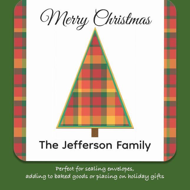 Pegatinas navideñas de árboles de Navidad (Subido por el creador)