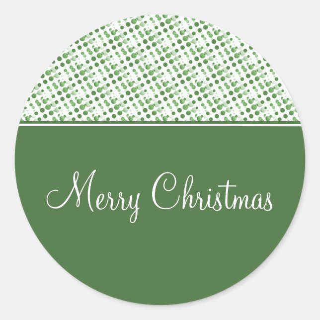 Pegatinas navideñas de efervescencia de vacaciones (Anverso)