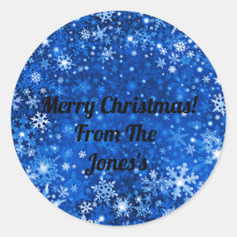 Pegatinas navideñas personalizados