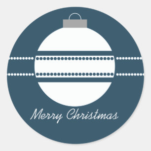 Pegatinas navideñas simples adornos de Moda