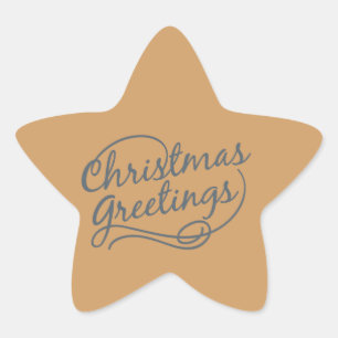 Pegatinas navideños de navidad con estrellas
