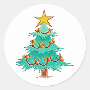 pegatinas navideños festivos
