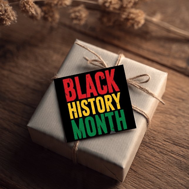 Pegatinas negrita del mes de la historia negra (Subido por el creador)