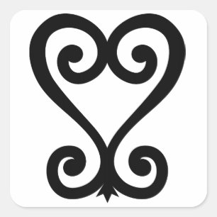 Pegatinas negros/blancos de Sankofa