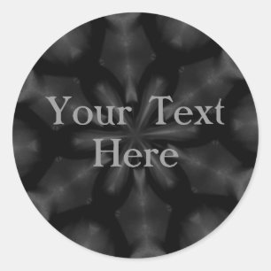 Pegatinas negros de tinta