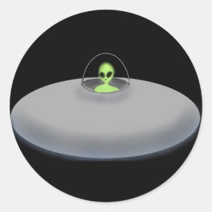 Pegatinas (negros) del UFO