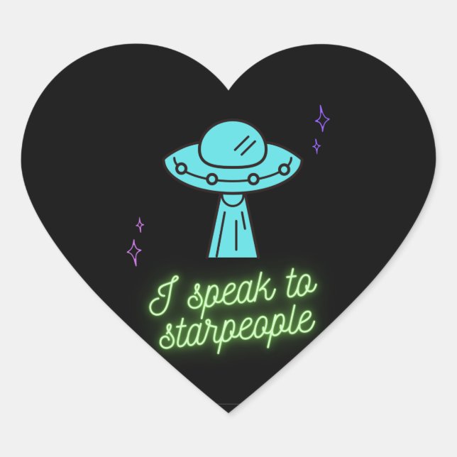 Pegatinas Neon UFO (Anverso)