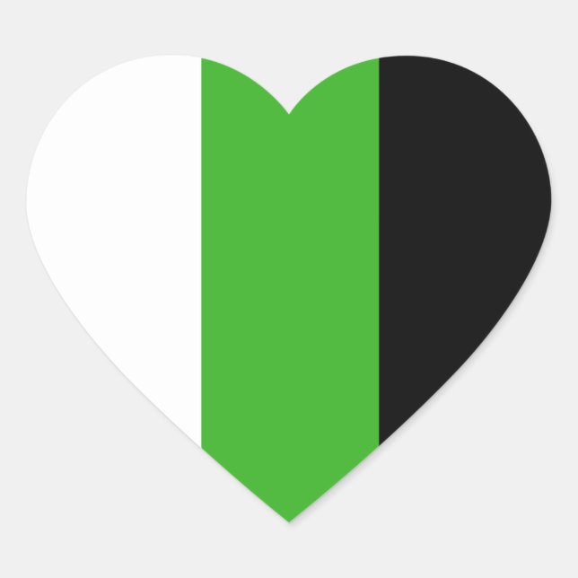 Pegatinas neutrois - corazones (Anverso)