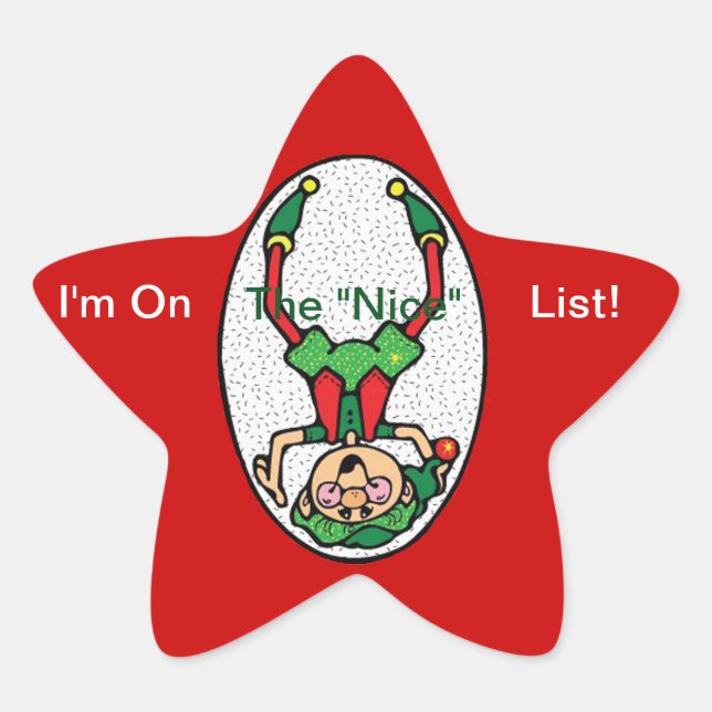 Pegatinas - Nice Elf (Anverso)