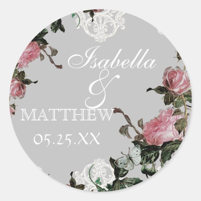 Pegatinas o sellos de regalo preferidos, cosecha R (Anverso)