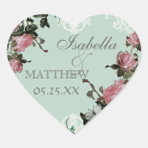 Pegatinas o sellos de regalo preferidos, cosecha R