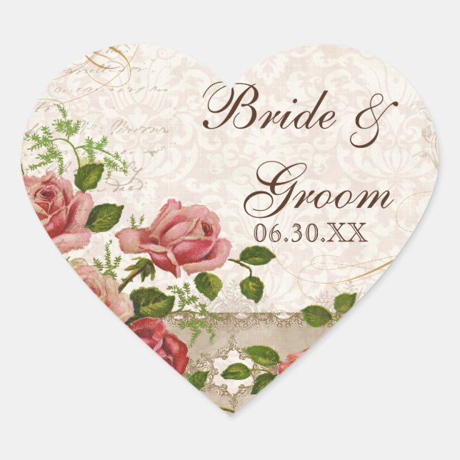 Pegatinas o sellos de regalo preferidos, cosecha R (Anverso)