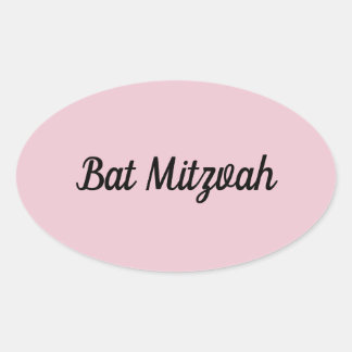 Pegatinas o sellos para sobres de Bat mitzvah