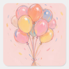 Pegatinas o sellos para sobres del pastel de cumpl