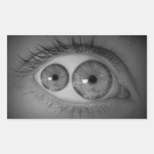 Pegatinas oculares mutantes