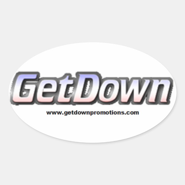 Pegatinas oficiales de GetDown (Anverso)