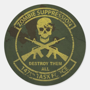 Pegatinas oficiales de la 147ª Unidad ZTF