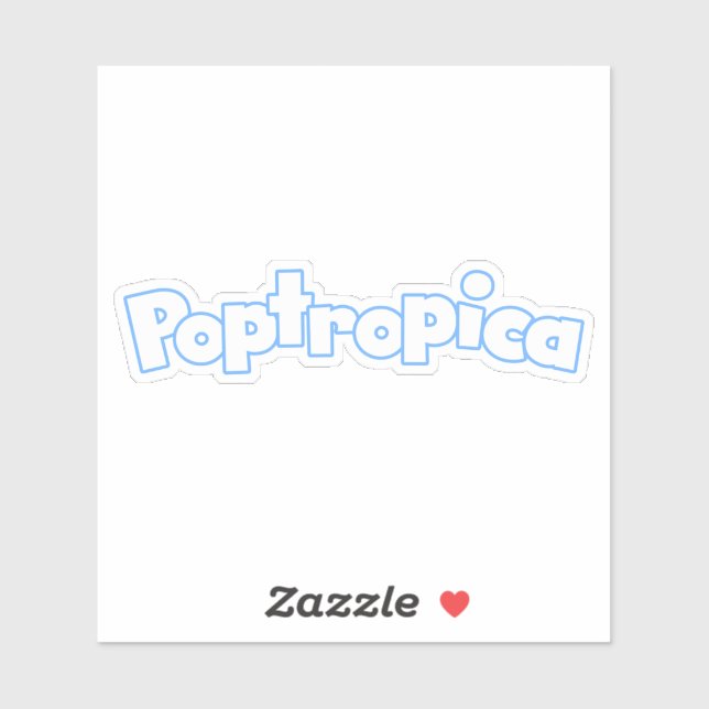 Pegatinas oficiales de Poptropica Vinyl (Hoja)