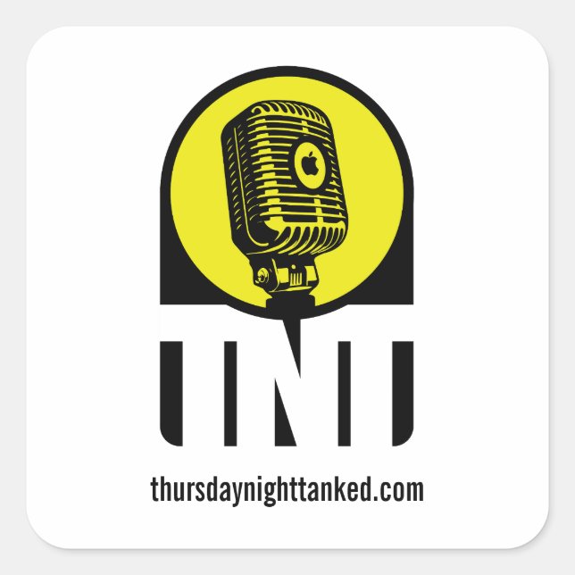 Pegatinas oficiales del logotipo de TNT (Anverso)