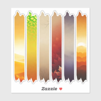 Pegatinas Ombre Washi Cinta Autumnal Scrapbooking