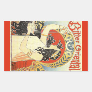 Pegatinas "orientales" amargos del anuncio del