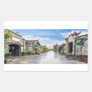 Pegatinas orientales de la arquitectura
