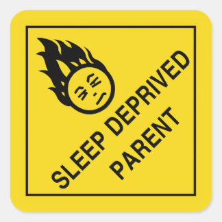Pegatinas Padres Privados De Sueño