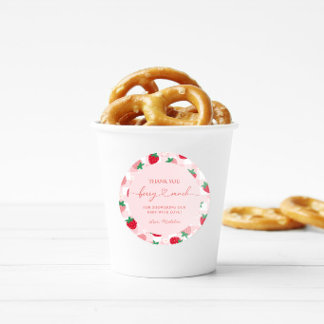 Pegatinas para Baby Shower Berry Sweet