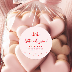 Pegatinas para Baby Shower Little Sweetheart