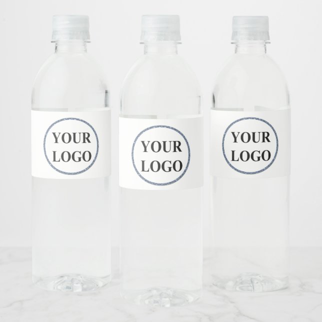 Pegatinas para Botella de Agua Personalizadas LOGO (Botellas)