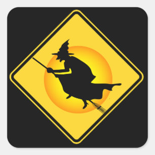 Pegatinas para brujas de Halloween