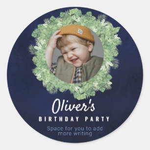 Pegatinas para el cumpleaños de un niño