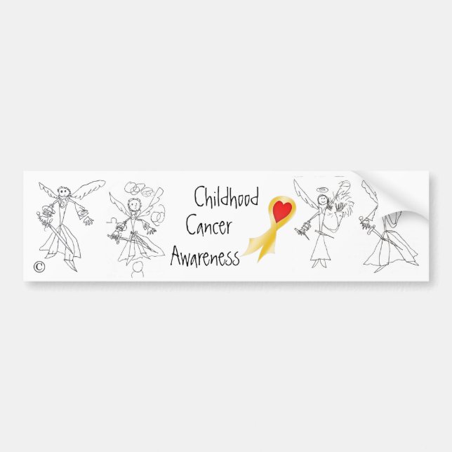 Pegatinas para el parachoques, cielo Worriors (Frente)