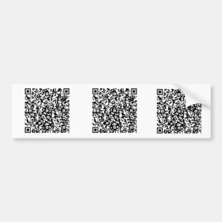 Pegatinas para el parachoques de TheQuest_QR