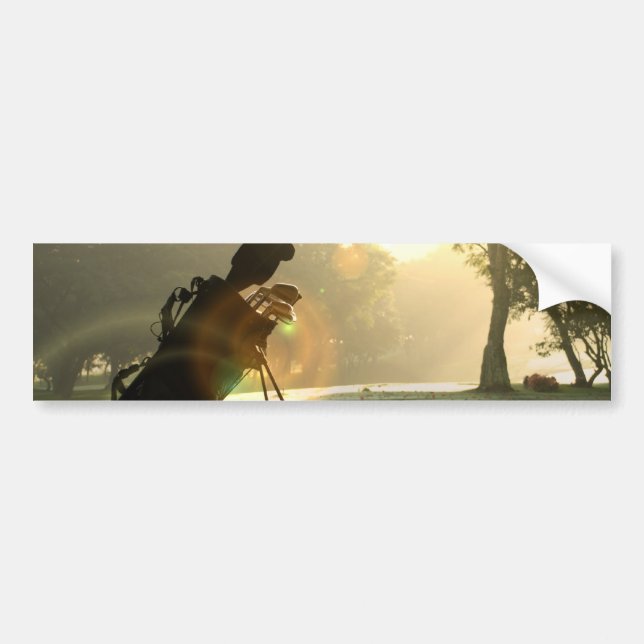 Pegatinas para el parachoques del golf (Frente)