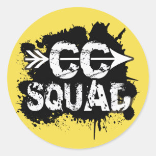 Pegatinas para equipo de atletismo de fondo