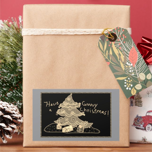 Pegatinas para fiesta de Navidad divertida (Vacaciones)