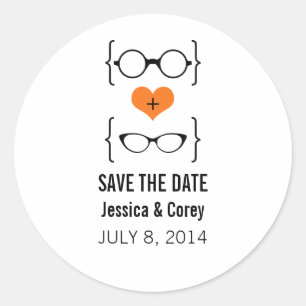 Pegatinas para guardar la fecha de Gafas Friki Nar
