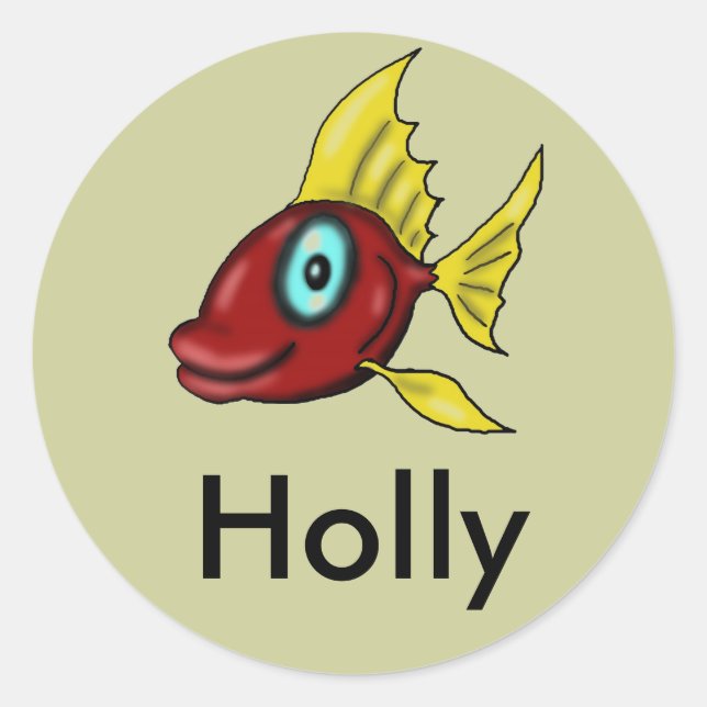pegatinas para , Holly (Anverso)