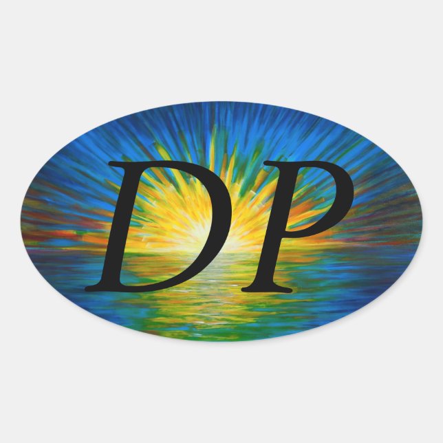 Pegatinas para parachoques bubblepacífico, reflejo (Anverso)