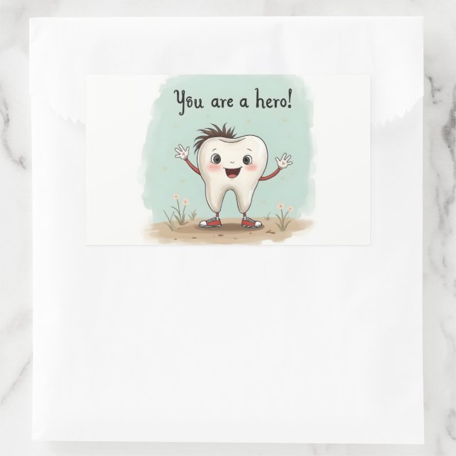 Pegatinas para pequeños pacientes dentistas (Bolso)