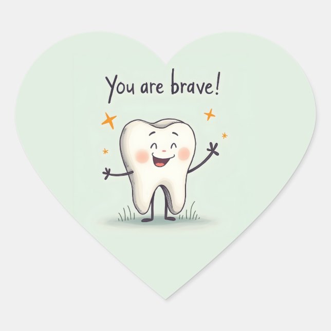 Pegatinas para pequeños pacientes dentistas (Anverso)